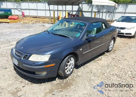 2004 Saab 9-3 Arc from USA, damaged, VIN YS3FD79YX46005105